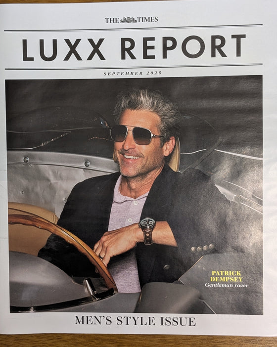 THE TIMES LUXX REPORT September 2025 Patrick Dempsey