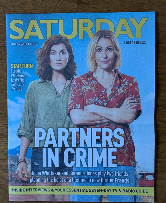 SATURDAY Magazine 04-10-2025 JODIE WHITTAKER Suranne Jones