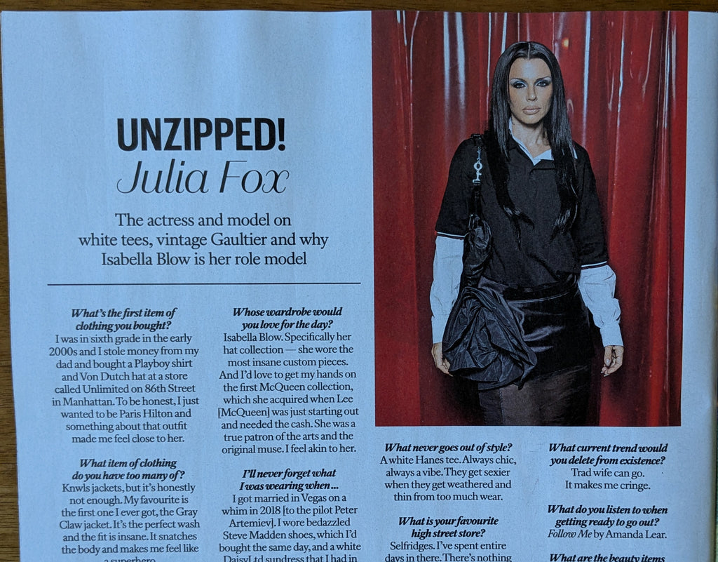 STYLE Magazine 5 October 2025 Victoria Beckham Spice Girls Julia Fox Nicholas Galitzine