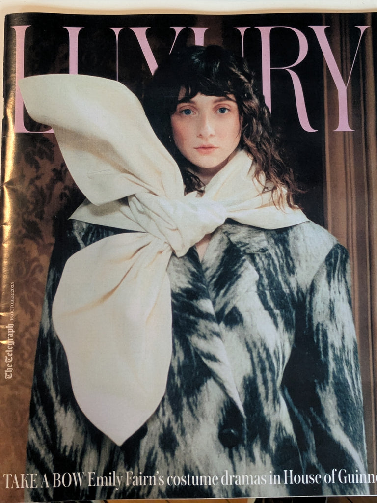 TELEGRAPH LUXURY MAGAZINE 18 Oct 2025 EMILY FAIRN Jannik Sinner