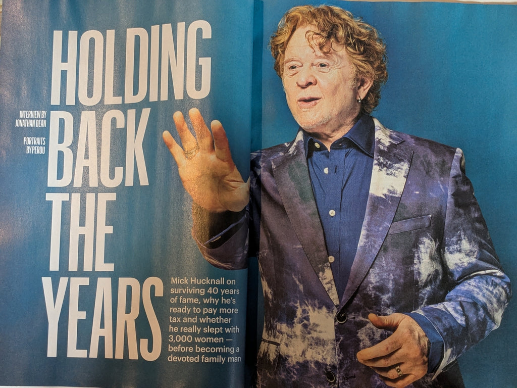 Sunday Times Magazine October 19, 2025 - Mick Hucknall Simply Red