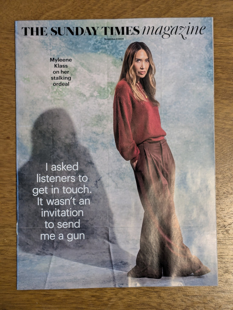Sunday Times Magazine - November 9, 2025: Myleene Klass, Rob & Neil Gibbons