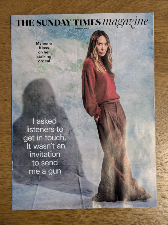 Sunday Times Magazine - November 9, 2025: Myleene Klass, Rob & Neil Gibbons