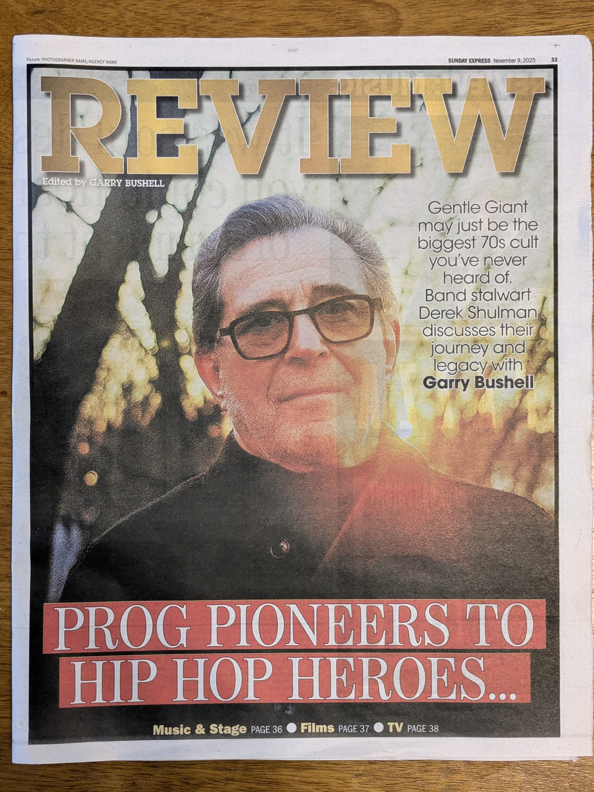 SUNDAY EXPRESS REVIEW 09-11-2025 - Gentle Giant