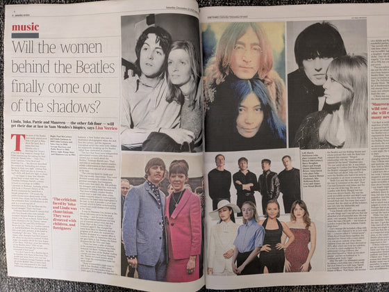 TIMES REVIEW 13th December 2025 The Beatles John Lennon Paul McCartney