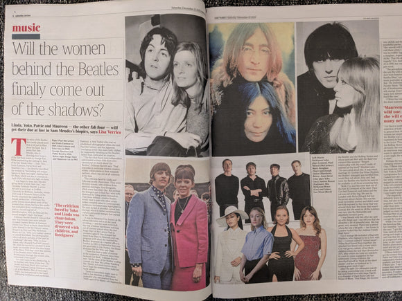 TIMES REVIEW 13th December 2025 The Beatles John Lennon Paul McCartney