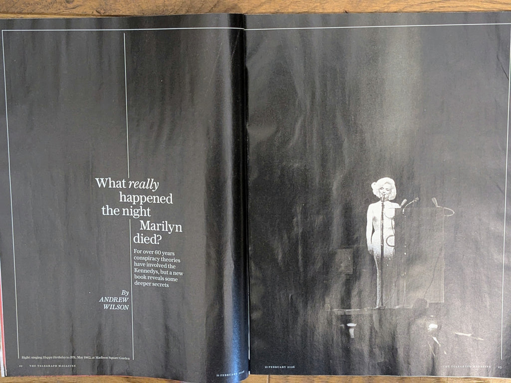 TELEGRAPH Magazine February 21 2026 - Marilyn Monroe