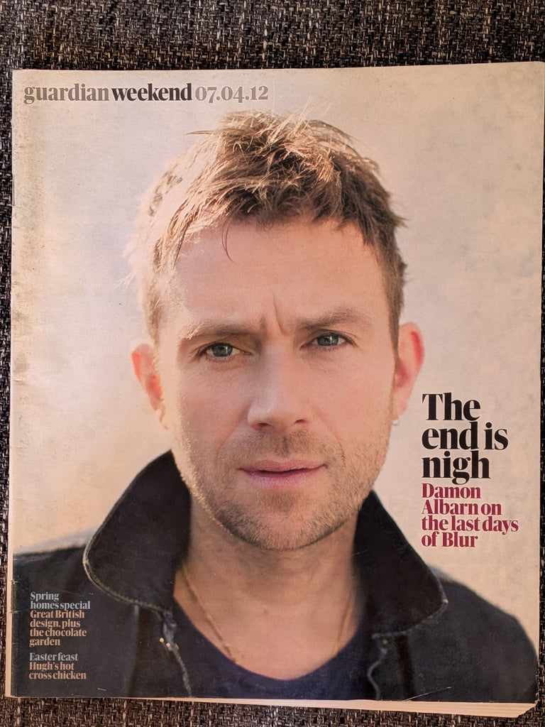 GUARDIAN WEEKEND Mag 07/04/2012 Damon Albarn Blur