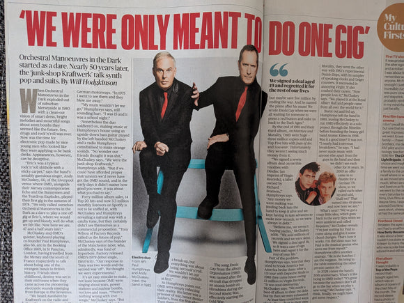 CULTURE Magazine June 14 2026 - OMD Robert Lindsay George Michael Jennifer Saunders
