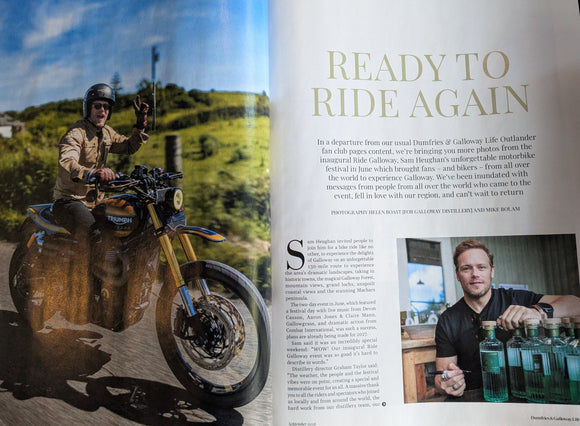 Dumfries & Galloway Life Magazine September 2026 - 20th Anniversary - Sam Heughan