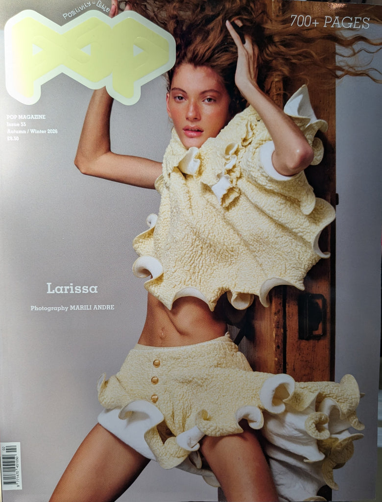 POP Magazine Issue 55 - Autumn / Winter 2026 - Larissa Cover #1 By Marili Andre