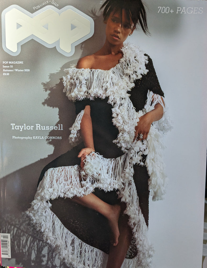 POP Magazine Issue 55 - Autumn / Winter 2026 - Taylor Russell By Kayla Connors