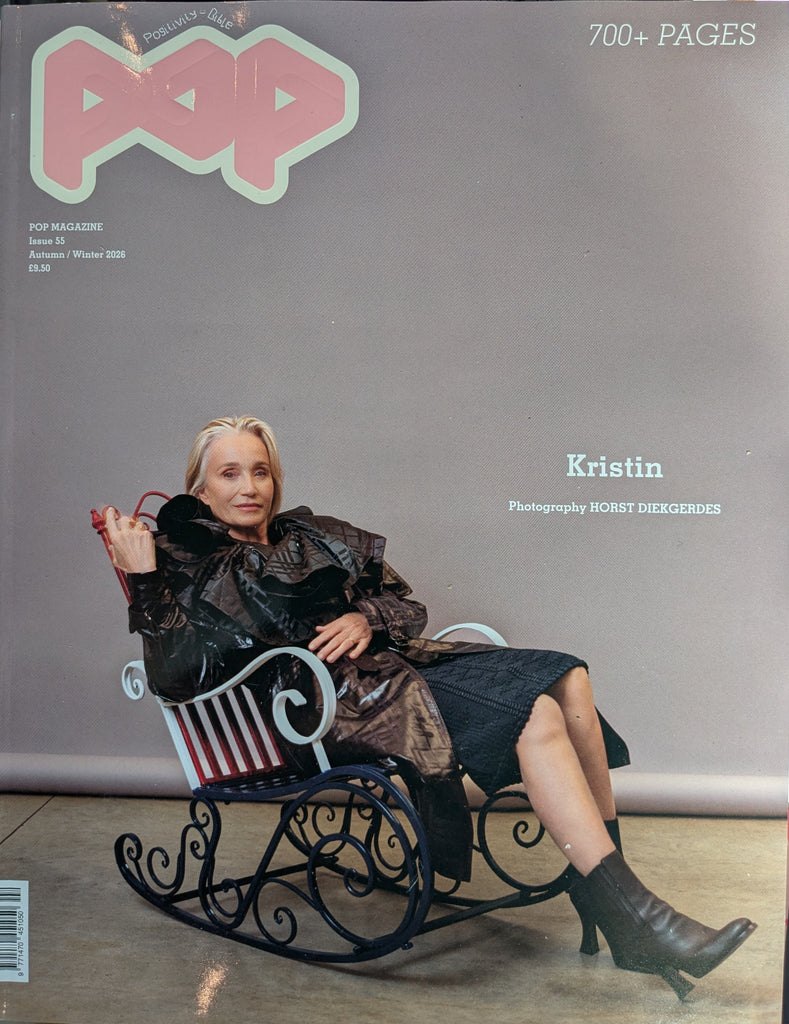 POP Magazine Issue 55 - Autumn / Winter 2026 - Kristin Scott Thomas By Horst Diekgerdes
