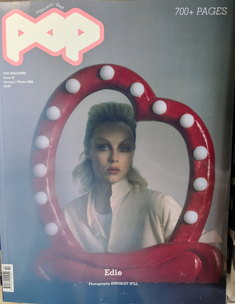 POP Magazine Issue 55 - Autumn / Winter 2026 - Edie Campbell By Kingsley Ifill