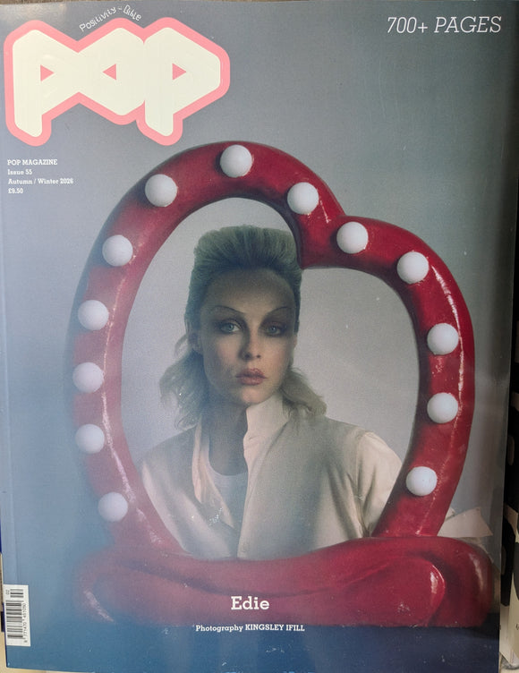 POP Magazine Issue 55 - Autumn / Winter 2026 - Edie Campbell By Kingsley Ifill