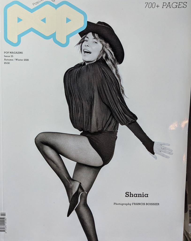POP Magazine Issue 55 - Autumn / Winter 2026 - Shania Twain By Francis Boissier