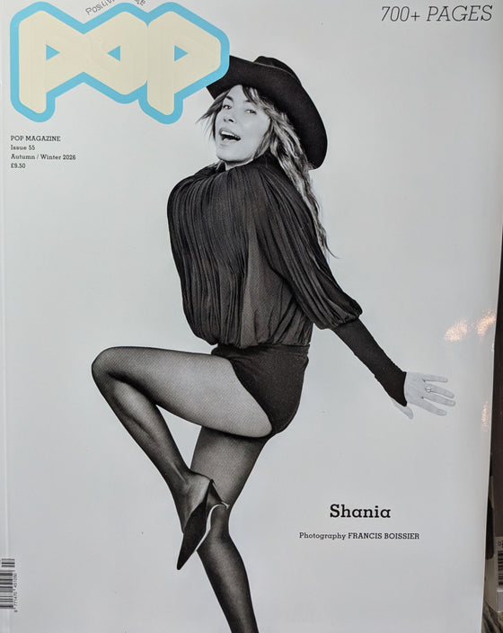 POP Magazine Issue 55 - Autumn / Winter 2026 - Shania Twain By Francis Boissier
