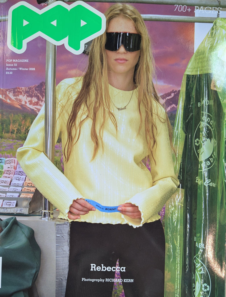 POP Magazine Issue 55 - Autumn / Winter 2026 - Rebecca By Richard Kern