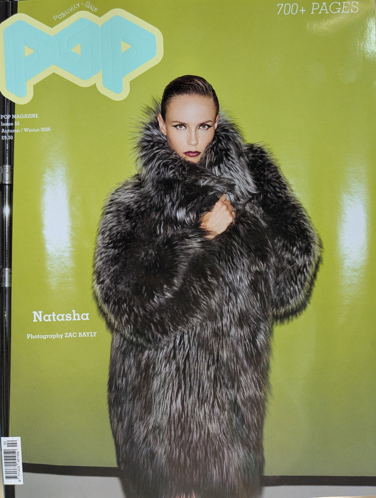 POP Magazine Issue 55 - Autumn / Winter 2026 - Natasha Poly By Zac Bayly