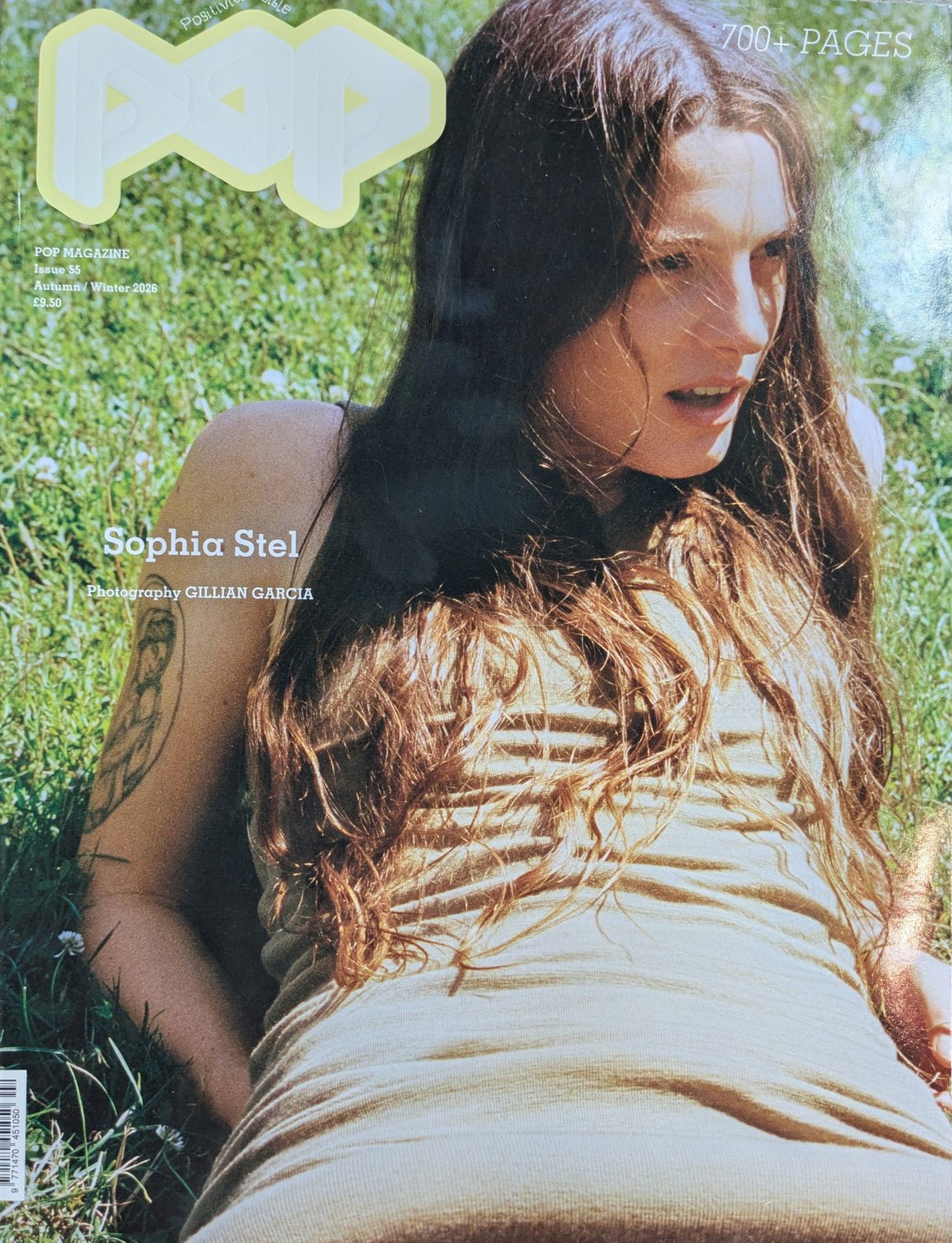 POP Magazine Issue 55 - Autumn / Winter 2026 - Sophia Stel Cover #1 By Gillian Garcia