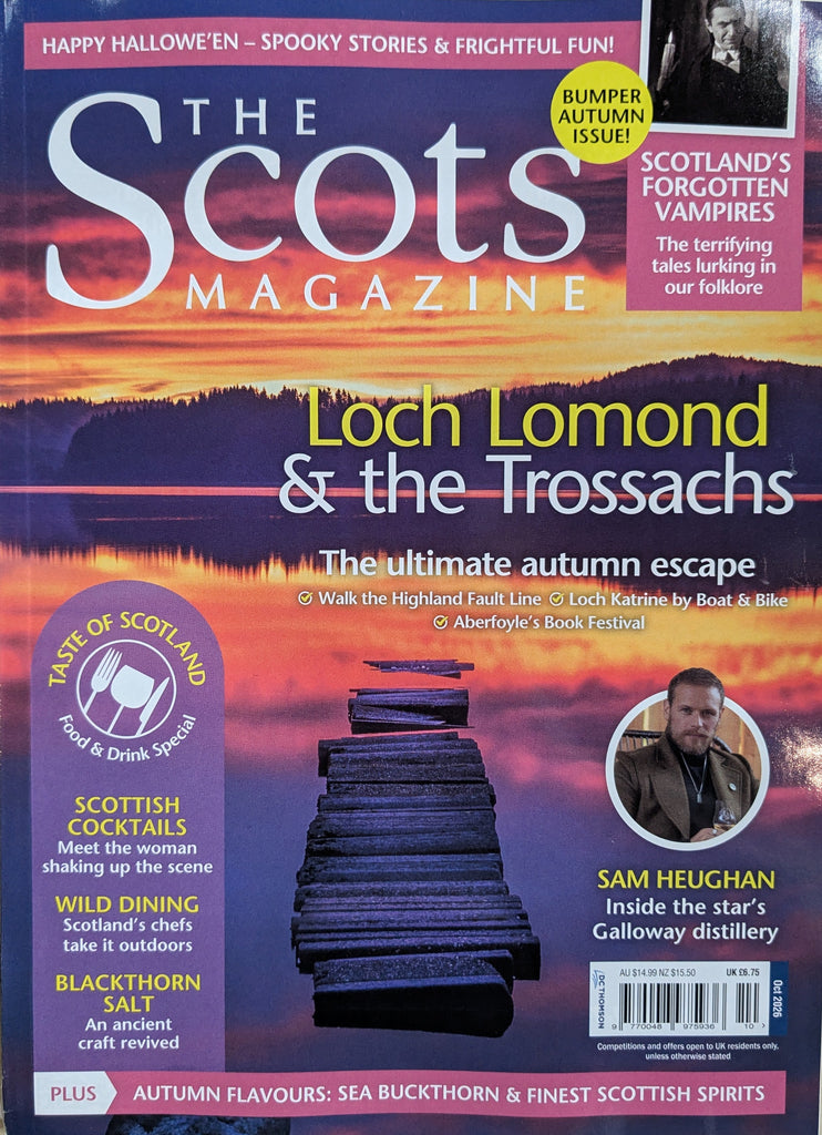 The Scots Magazine October 2026 -  Sam Heughan