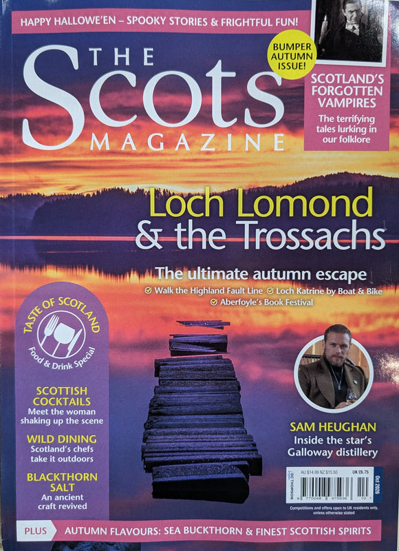 The Scots Magazine October 2026 -  Sam Heughan (Pre-Order)