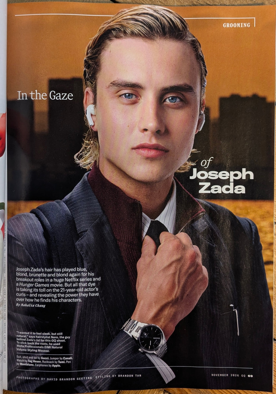 BRITISH GQ November 2026 - Joseph Zada - Sunrise on the Reaping
