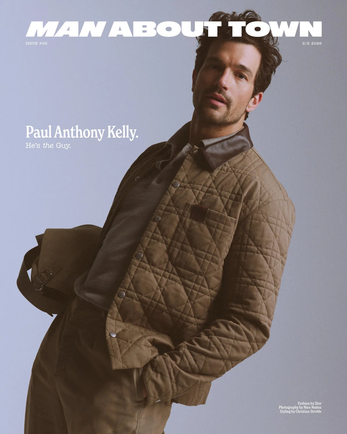 Man About Town Magazine Issue 38 2026 - Paul Anthony Kelly Cover 2