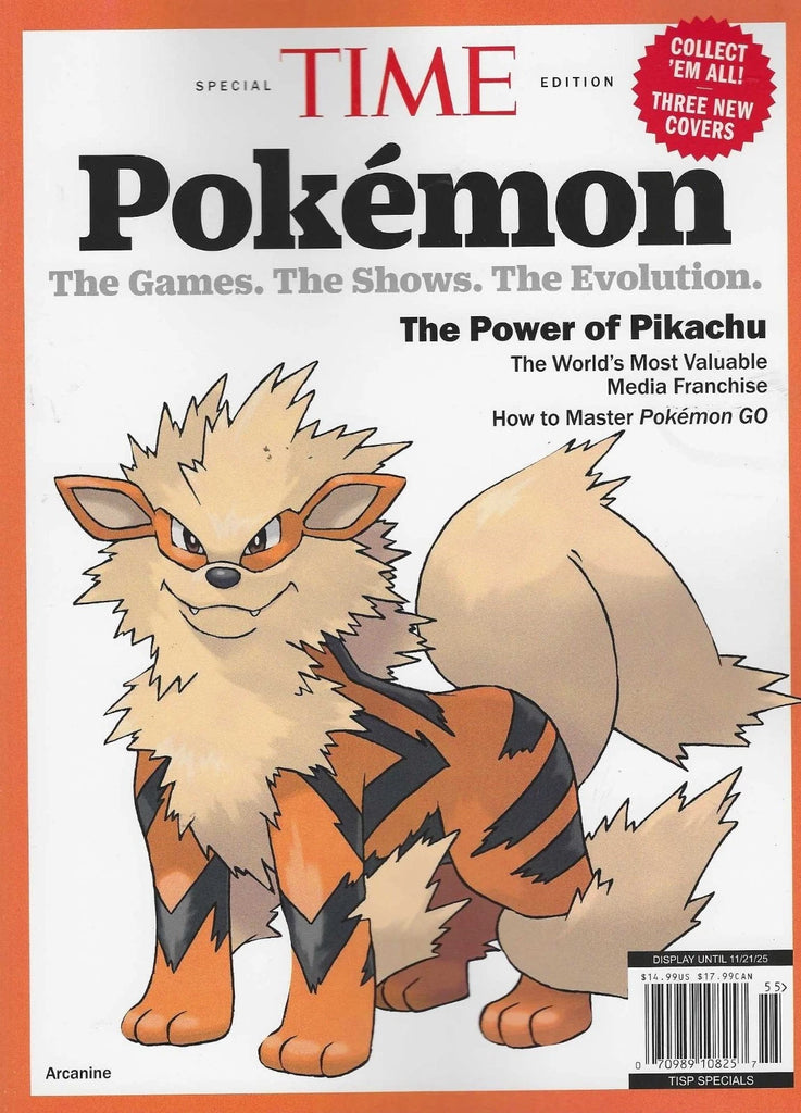 Time Magazine Special: 2025 Pokémon Arcanine Cover