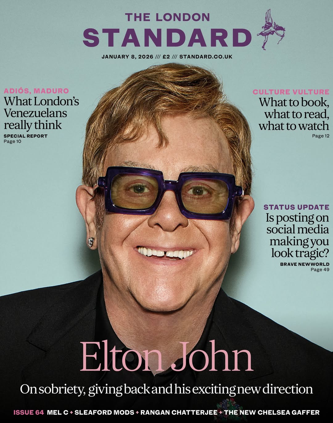 Elton John - The London Standard – January 8, 2026