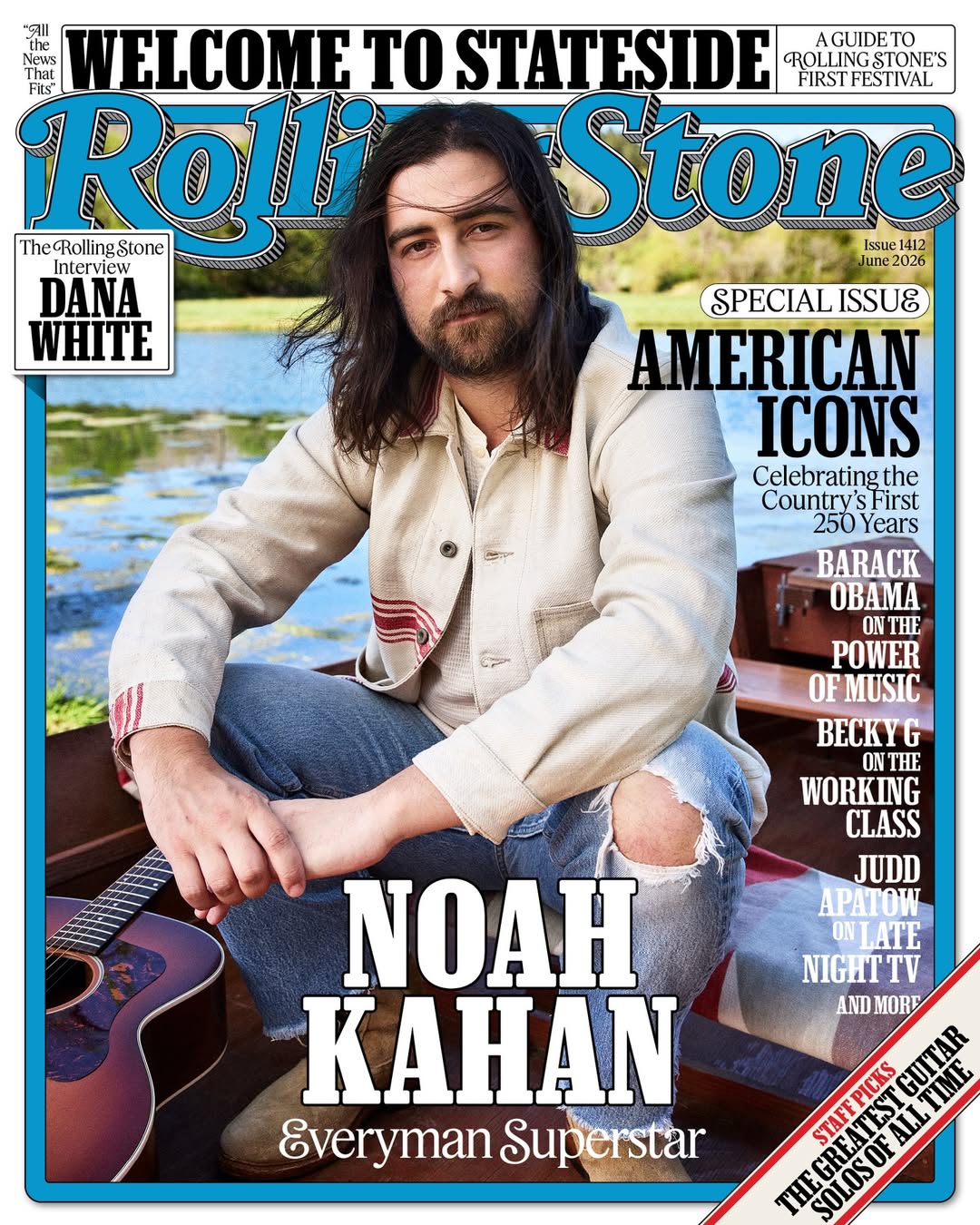 ROLLING STONE MAGAZINE - June 2026  - Noah Kahan (Pre-order)