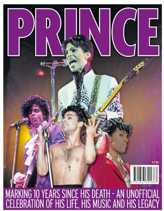 Prince 10 Years Since His Death Special Magazine