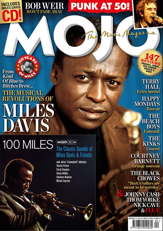 MOJO Magazine 389 – April 2026: Miles Davis + Free CD