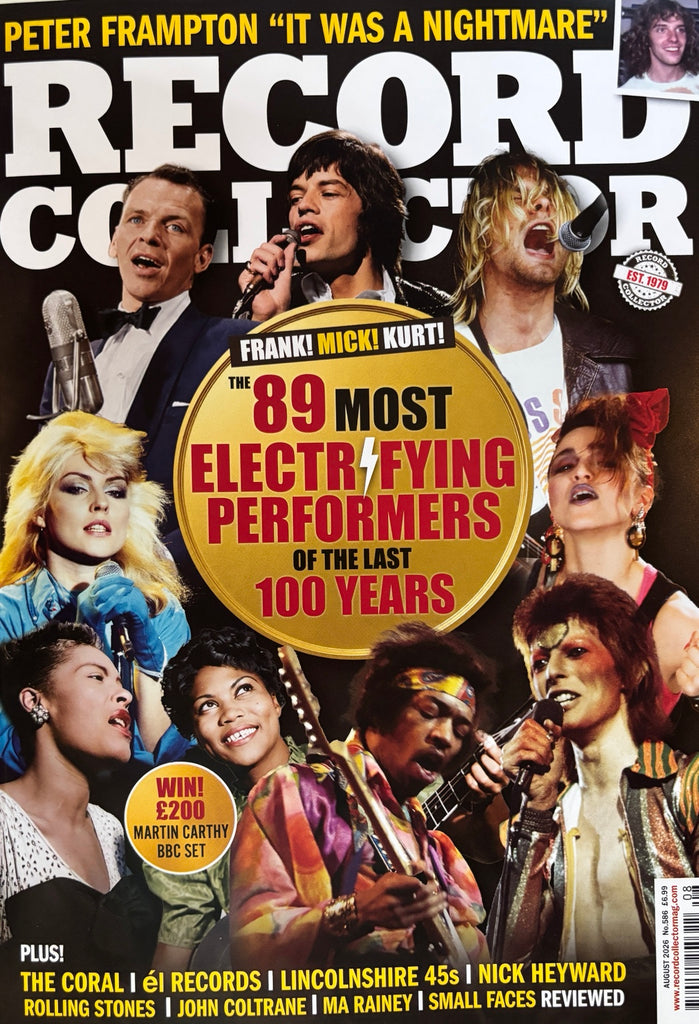 Record Collector Magazine #586 August 2026 - Madonna - David Bowie - Kurt Cobain - Mick Jagger