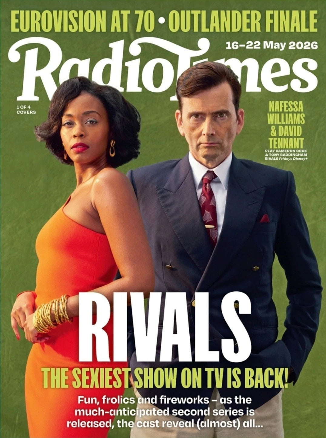 Radio Times Magazine (UK) - 16-22 May 2026 - Rivals - Nafessa Williams, David Tennant