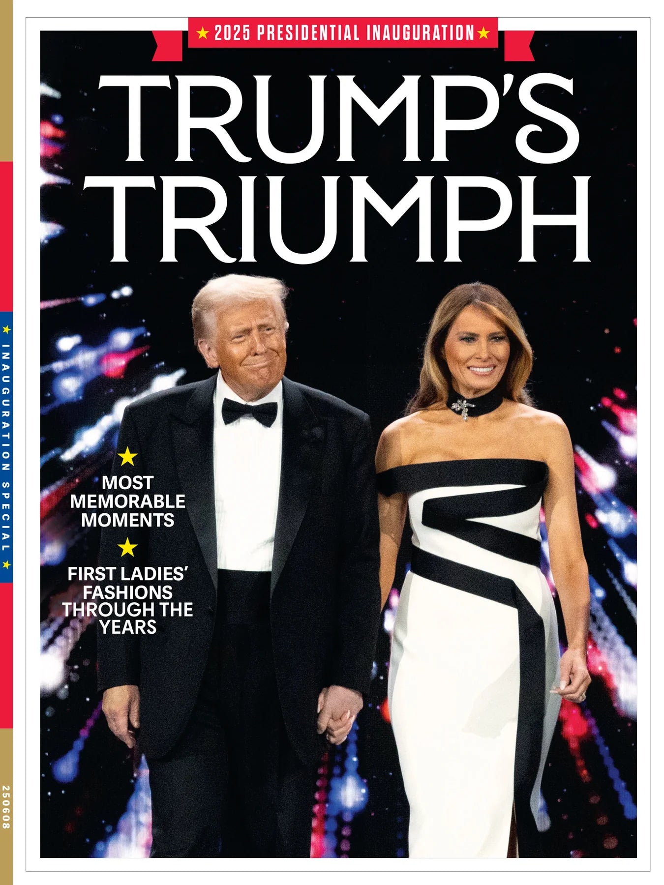 melania trump inauguration dress 2025 Donald Trump's Triumph 2025 Presidential Inauguration - PRESIDENT TRUM