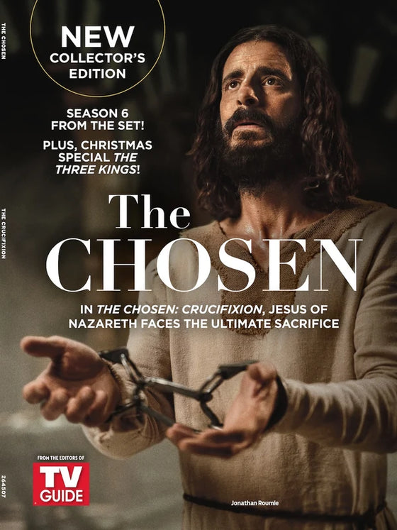 TV Guide The Chosen Crucifixion Collector’s Edition Jonathan Roumie