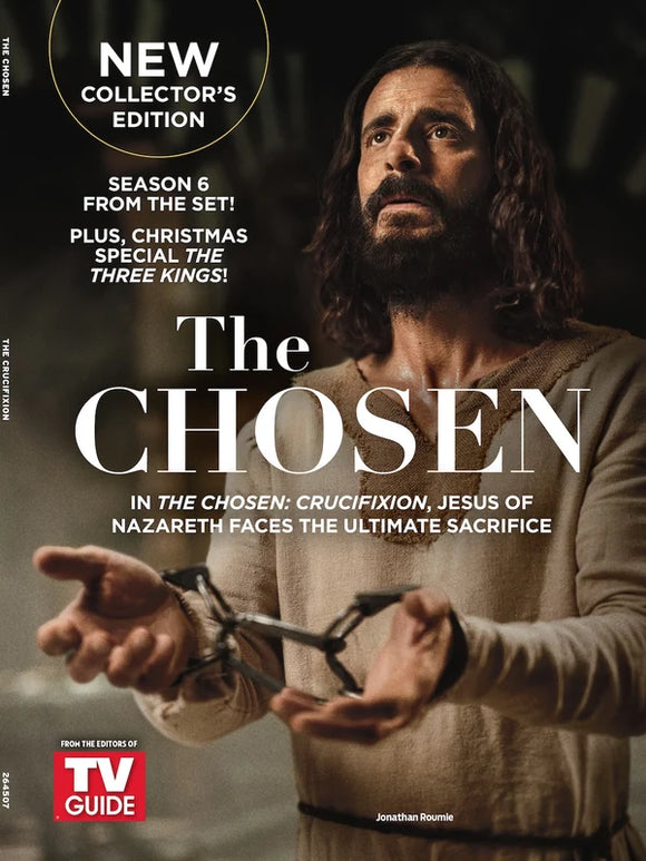 TV Guide The Chosen Crucifixion Collector’s Edition Jonathan Roumie