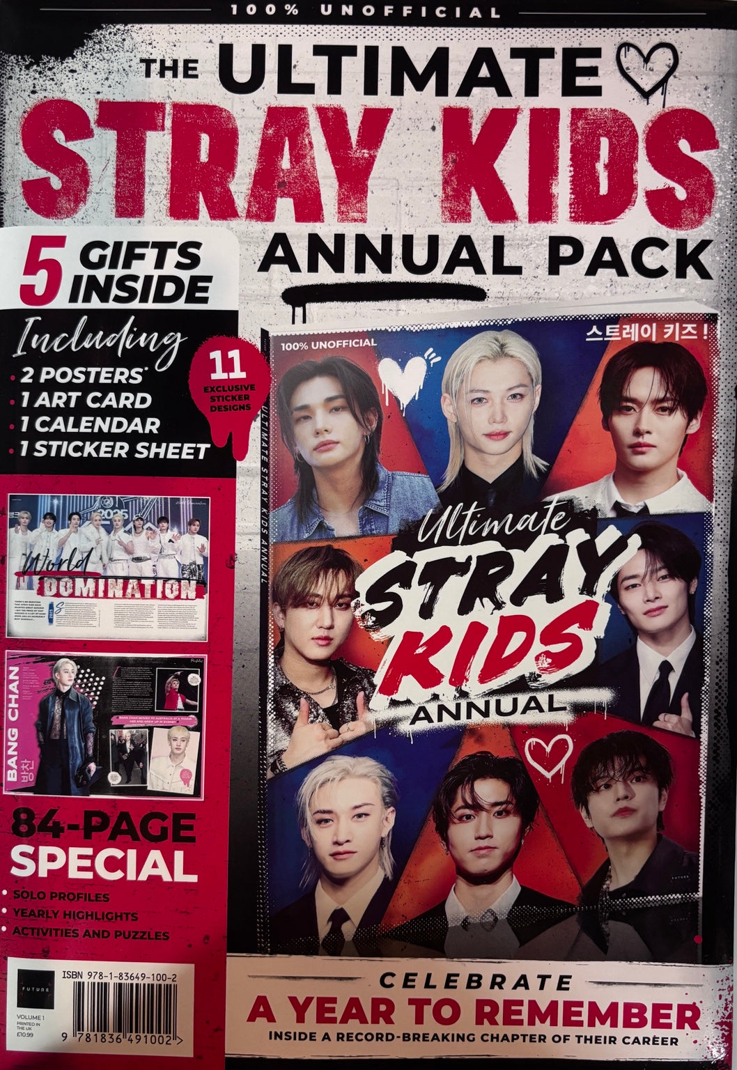 The Ultimate Stray Kids Annual Pack 2027 - Magazine, Posters, Calendar, Art Card & Stickers