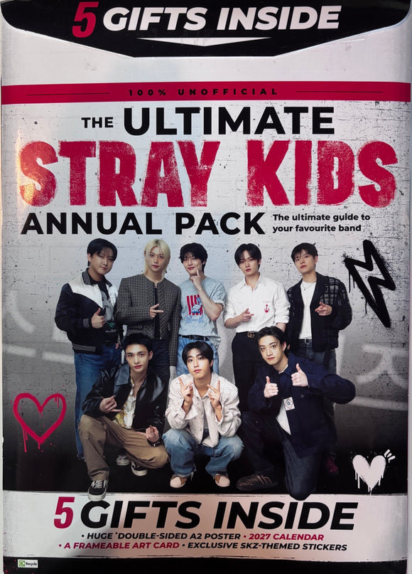 The Ultimate Stray Kids Annual Pack 2027 - Magazine, Posters, Calendar, Art Card & Stickers