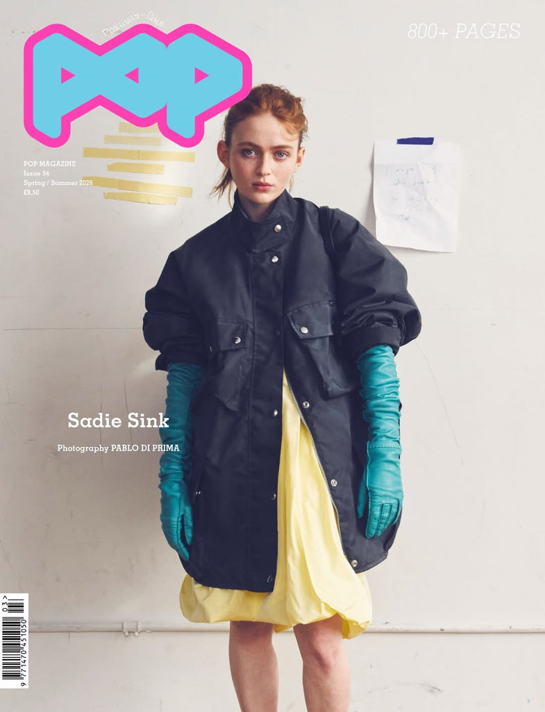 POP Magazine Issue 54 - Spring Summer 2026 - Sadie Sink Cover