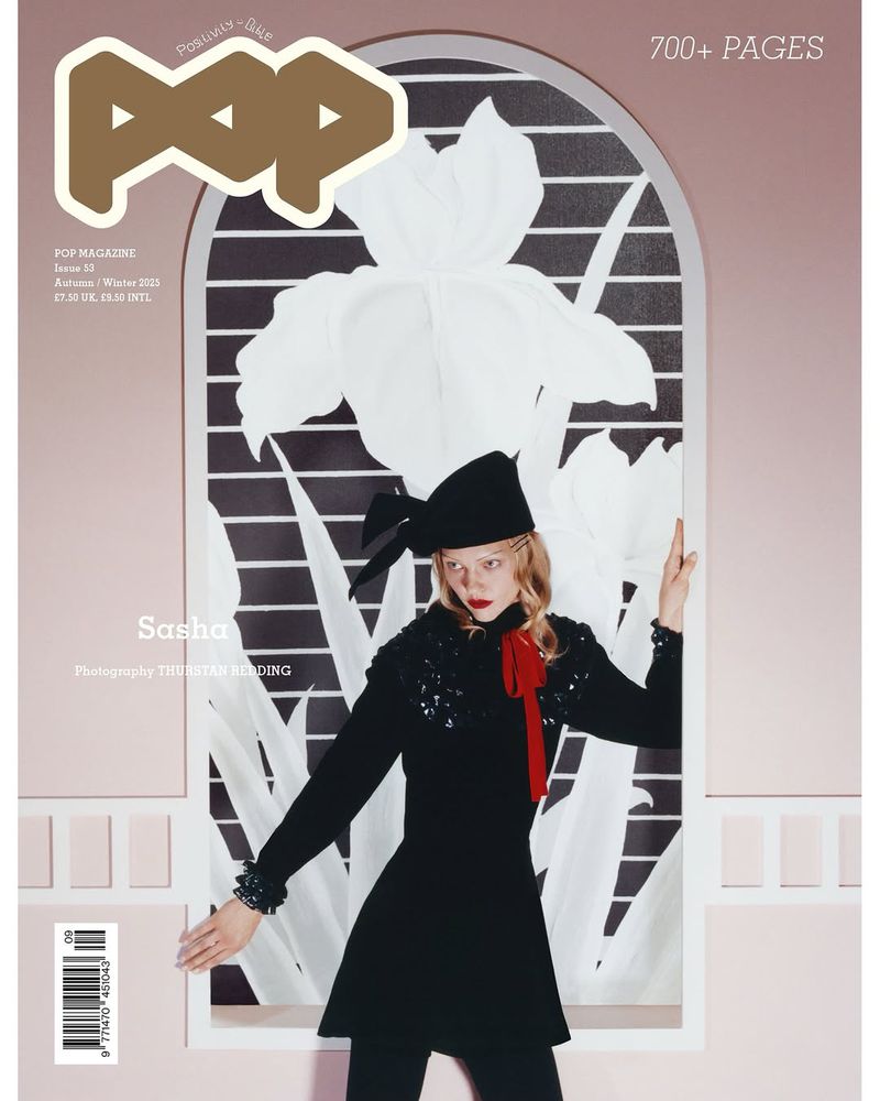 POP MAGAZINE ISSUE 53 AUTUMN WINTER 2025 - Sasha Pivovarova