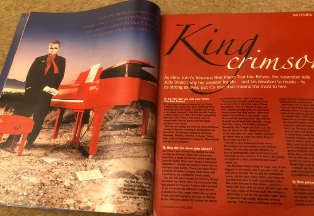 Sunday Express S Magazine - 8 June 2008, Elton John, Ozzy Osbourne (no DVD included)