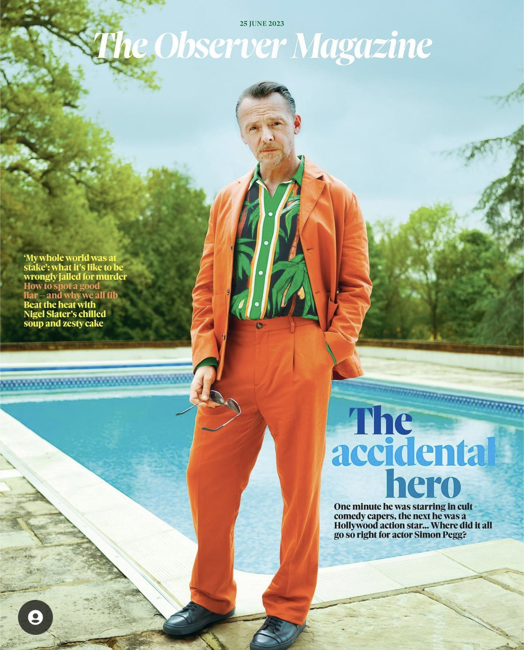 OBSERVER Magazine June 2023: SIMON PEGG COVER FEATURE