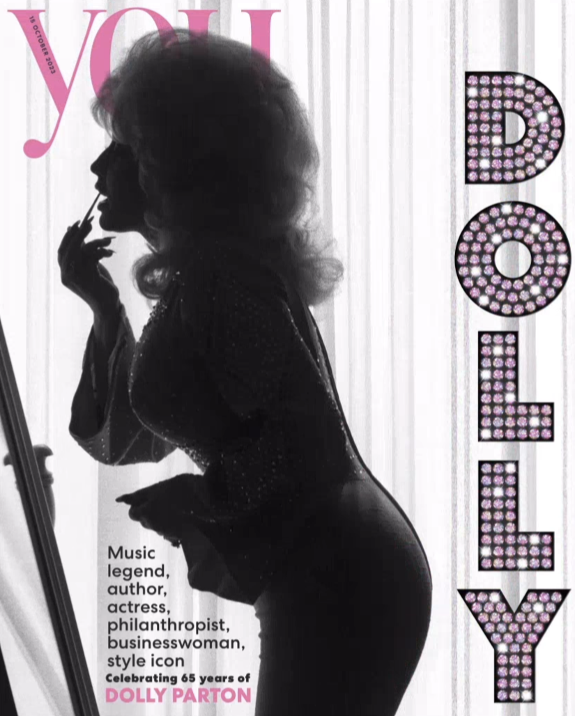 YOU Magazine 15/10/2023 Dolly Parton Celebration of 65 Years