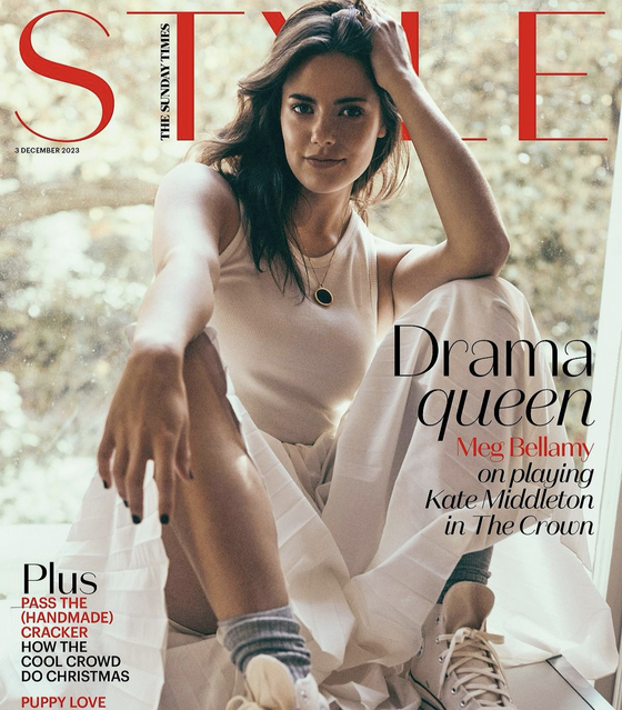 STYLE magazine Dec 2023 MEG BELLAMY COVER FEATURE The Crown Kate Middleton