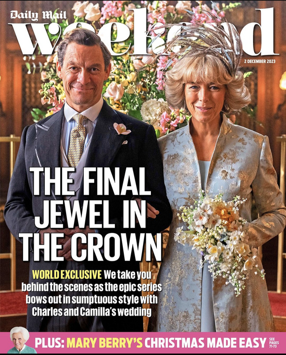 WEEKEND Magazine 02/12/2023 THE CROWN Dominic West Cover Feature  Sam Heughan
