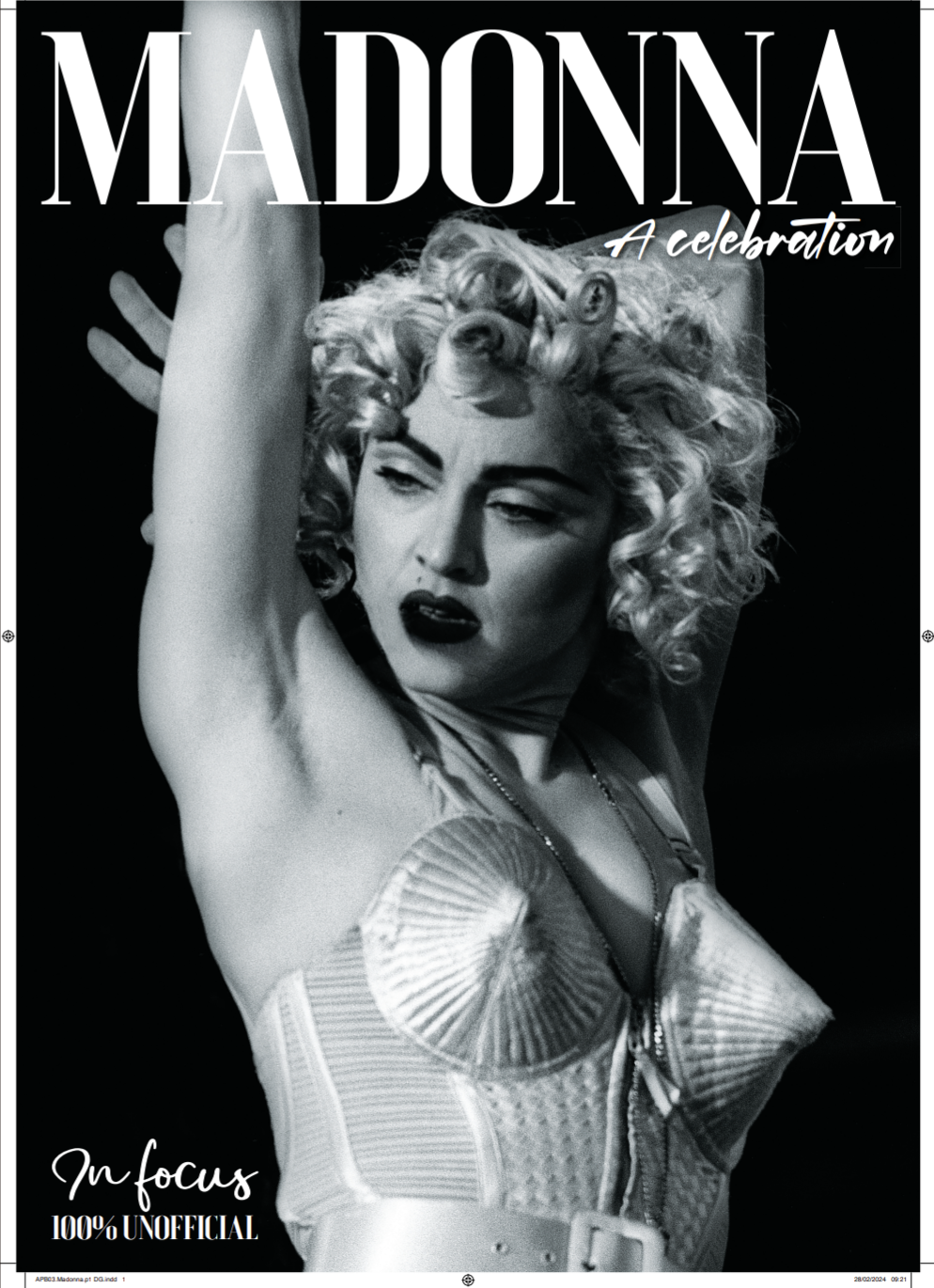 Madonna In Focus Poster Magazine (March 2024)