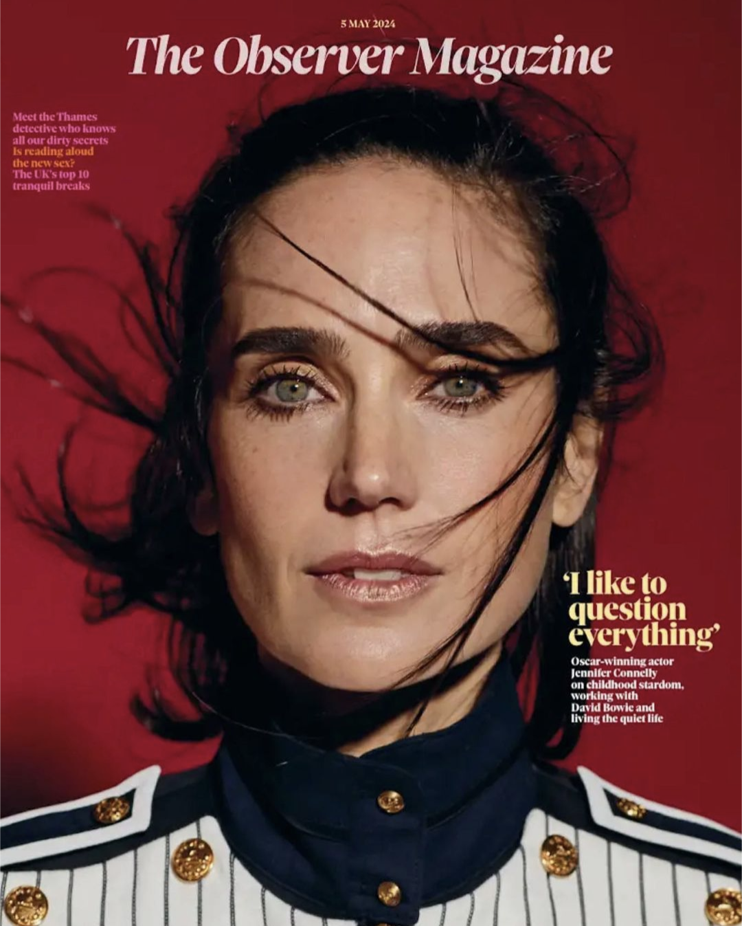 OBSERVER Magazine 5th May 2024 JENNIFER CONNELLY COVER FEATURE
