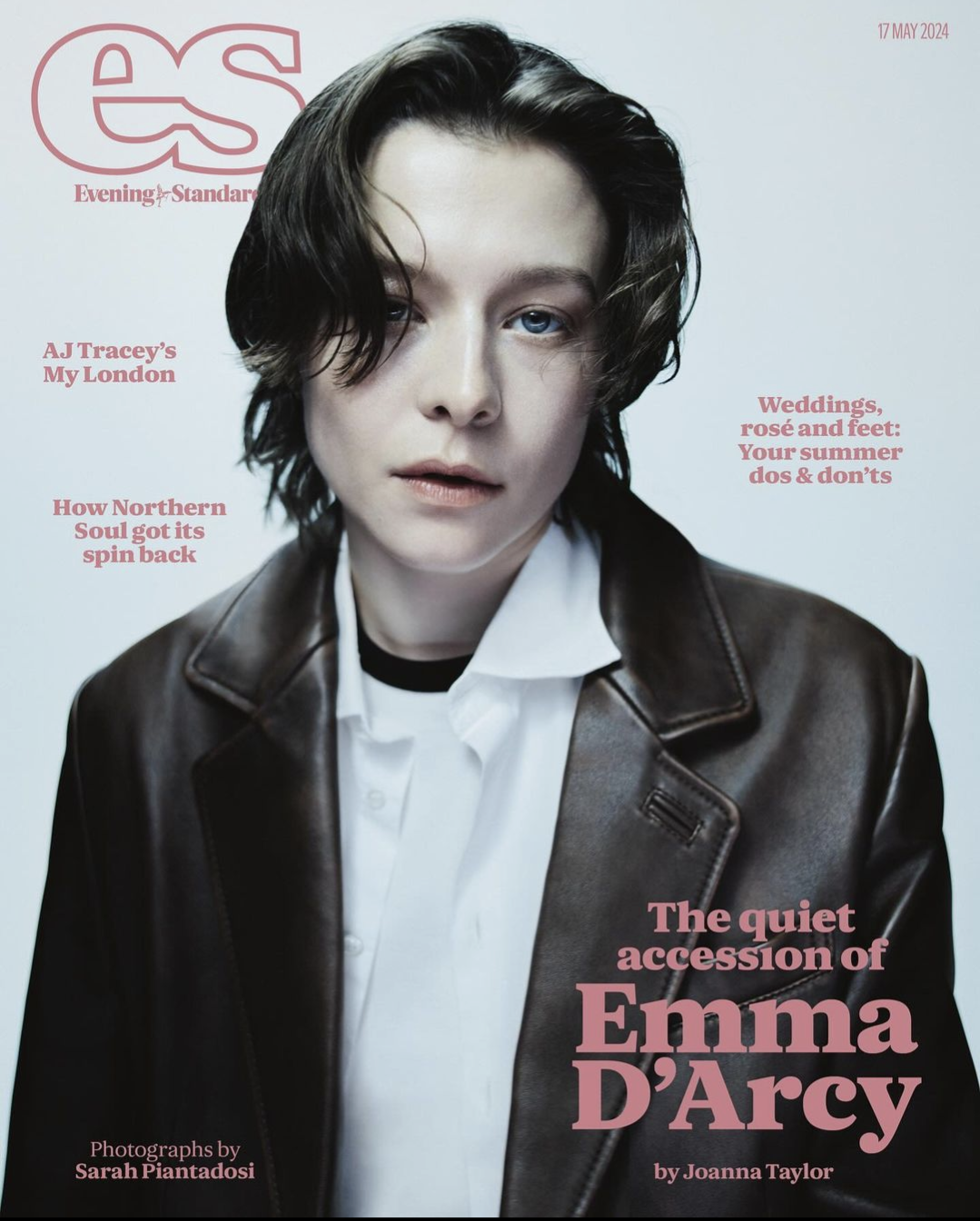 Emma D'Arcy London ES Magazine May 2024 House of Dragon